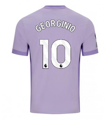 Lacne Muži Futbalové dres Brighton Georginio Rutter #10 2025-26 Krátky Rukáv - Preč